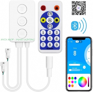 Bộ điều khiển đèn Led SP601E - Hiệu ứng độc lập - Nháy theo nhạc